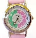 Girls Pink Time Tutor/Teacher Watch
