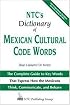 NTC's Dictionary of Mexican Cultural Code Words : The Complete Guide to Key Words That Express How the Mexicans Think, Communicate, and Behave