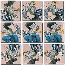 Serengeti Scramble Squares Puzzle
