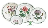 Portmeirion Botanic Garden 17-Piece Dinnerware Starter Set, Service for 4