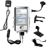 Car / Auto Multi Adapter Mount Holder GPS Navigation Kit for the PalmOne LifeDrive with built in charger - Gomadic Brand