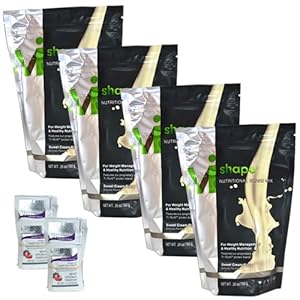 ViSalus Body By Vi Monster Kit 4-Pack ** 80(3 Scoop) Meals, 20 Health Mix Ins **