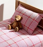 Large Check Seersucker Bedset