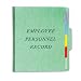 Pendaflex Products - Pendaflex - Vertical Personnel Folders, 1/3 Cut, Top Tab, Letter, Green - Sold As 1 Each - Classification folder with tab in middle position for employee's name. - Five Mylar reinforced tab dividers within folder: Application/Resume, Compensation History, Performance Reviews, Training/Education, Miscellaneous/History. - Reinforced rip-proof tape gusset for 2" expansion to accommodate a growing file. - Durable 20 pt. PressGuard, specially coated to resist moisture. -