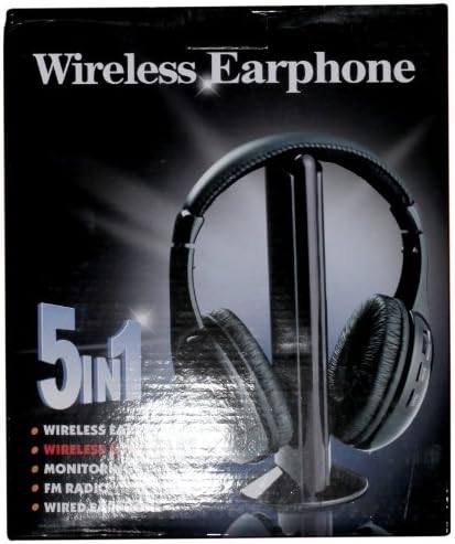 Princess International PI06879 5 in 1 Wireless Headset PI-06879 With Net Chat Microphone and Baby Monitor Function