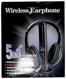 Princess International PI06879 5 in 1 Wireless Headset PI-06879 With Net Chat Microphone & Baby Monitor Function