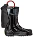 Western Chief Kids Waterproof Disney Character Rain Boots with Easy on Handles, Star Wars Darth Vader, 2 M US Little Kid