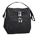 Deluxe Insulated Lunch Cooler, Black