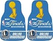 Dallas Mavericks 2011 NBA Champions 2-piece Carpeted Cat Mats
