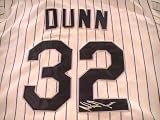 ADAM DUNN SIGNED AUTOGRAPHED JERSEY CHICAGO WHITE SOX COA