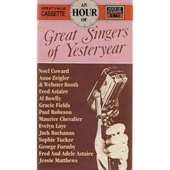 Great Singers of Yesteryear (CASSETTE)