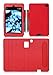 Fire HD 6 2014 Case, roocase Dual View Fire HD 6 Folio Case Cover with Stand [Supports Auto Sleep/Wake Feature] for Amazon Fire HD 6 2014, Red