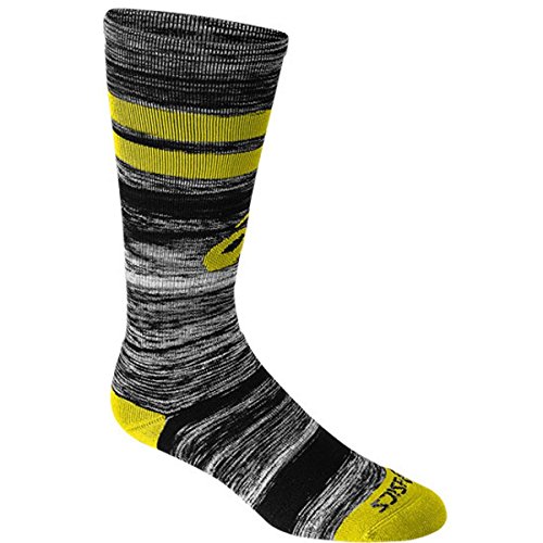 ASICS Old School Blur Knee, Black/Neon, Large