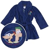 Phineas and Ferb Bath Robe for Boys