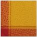 Durable Woven Jacquard 100% Cotton Orange and Yellow Honeybee Tablecloth 54x90 Inches
