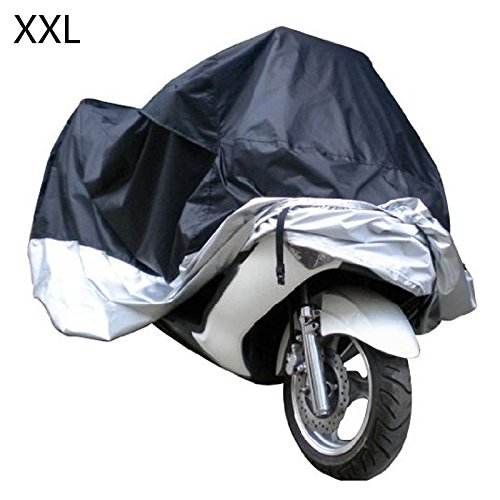 Docooler Motorcycle Bike Moped Scooter Cover Waterproof Rain UV Dust Prevention Dustproof Covering - XXL