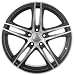 (4) 18 black Machined Audi Wheels Rims