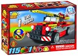 COBI Action Town Fire Brigade Vehicle, 115 Piece Set