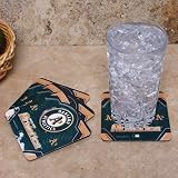 MLB Oakland Athletics 4-Pack Sublimated Logo Neoprene Coaster Set