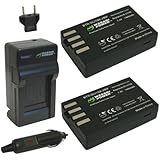 Wasabi Power Battery (2-Pack) and Charger for Pentax D-LI109 and Pentax K-r, K-30, K-50, K-500