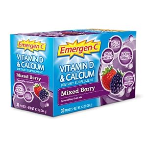 Alacer Emergen-C Mixed Berry Bone Health