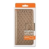 Reiko Premium Wallet Case with Media Stand, Flip Cover and 3 Card Holders for Samsung Galaxy Note 4 