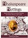 Shakespeare Settings: Stratford / Park Hall, Lancashire / Cheshire / the Catholic Mission, and London