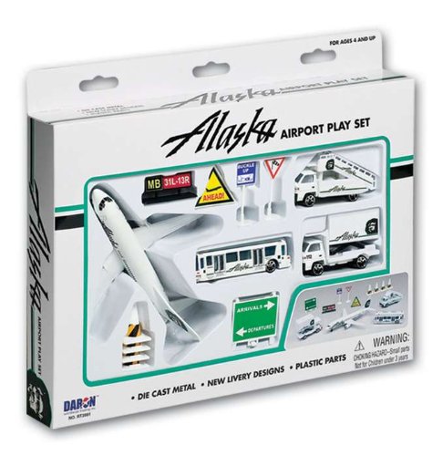 alaska airlines 12 piece playset  more detail click!
