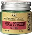Prima Marketing Finnabair Art Ingredients Mica Powder, 0.6 oz, Green