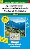 Produkt-Bild: Freytag Berndt Wanderkarten, Alpenregion Bludenz-Montafon-Gro&szlig;es Walsertal-Brandnertal-Liechtenstein 1:50 000. (Freytag u. Berndt Wanderkarten): ... (WK 371): Bludenz, Klostertal, Montafon