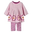 Newborn Girls' DwellStudio&reg; for Target&reg; 2pc Dress and Legging Set - Punch