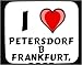 I Love Petersdorf b Frankfurt, Oder Decorated Mouse Pad