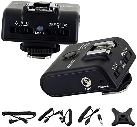 Skque® 2.4GHz Wireless i-TTL Flash Trigger for Nikon Cameras and Flash SB-400 SB-600 SB-700 SB-800 SB-900 SB-910(FC-210N)