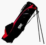 34.5 Horizon Pencil Stand Golf Bag (Black / Red) from Izzo Golf