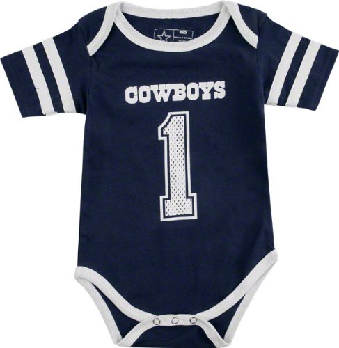 Dallas Cowboys Infant Navy Catch One Catch All Creeper