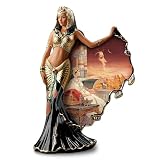 Cleopatra Egyptian Queen Heirloom Porcelain Figurine by The Bradford Exchange