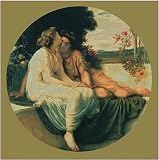 Acme and Septimus by Frederick Lord Leighton. Art Print Poster 27.25 inches width by 27.25 inches height. Highest Quality Art Poster Print