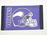 MINNESOTA VIKINGS Team Logo Tri-Fold NYLON WALLET