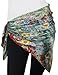 Dahlia Women's 100% Square Silk Scarf Gustav Klimt Farm Garden with Sunflower