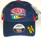 NASCAR Throwback #24 Jeff Gordon Navy Bl Velcro Pit Cap