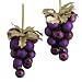 Kurt Adler Shatterproof Purple Grape Cluster