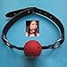 Etiger® PU Leather Band Ball Mouth Gag Oral Fixation stuffed Adult Flirting 1PCS 2014