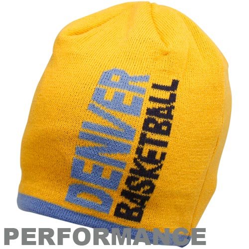 NBA Men's Authentic Team Knit Hat - Ke98Z, Denver Nuggets, One Size