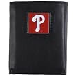 Philadelphia Phillies Mens MLB Genuine Leather Tri-fold Wallet