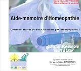Livres Homéopathie - Aide-mémoire d'Homéopathie : Comment traiter 64 maux courants par l'Homéopathie?