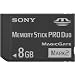 Sony 8 GB Memory Stick PRO Duo Flash Memory Card MSMT8G