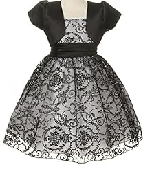 Girls Metallic/Satin/Taffeta Mesh Glittering  Dress