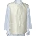 Mens Jacket Vests Outerwear Silk Fabric with Lining Evening Dress Size M (jkt402)