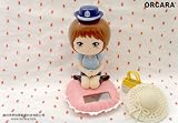 Solar Powered Bobble Head Uniform Anime Girl in Police Uniform