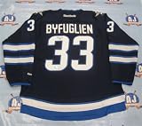 Dustin Byfuglien Winnipeg Jets Autographed/Hand Signed 2011 Reebok Hockey Jersey